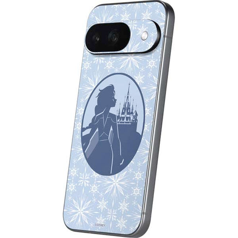 Disney Frozen II Elsa Silhouette Google Pixel 9 Skin